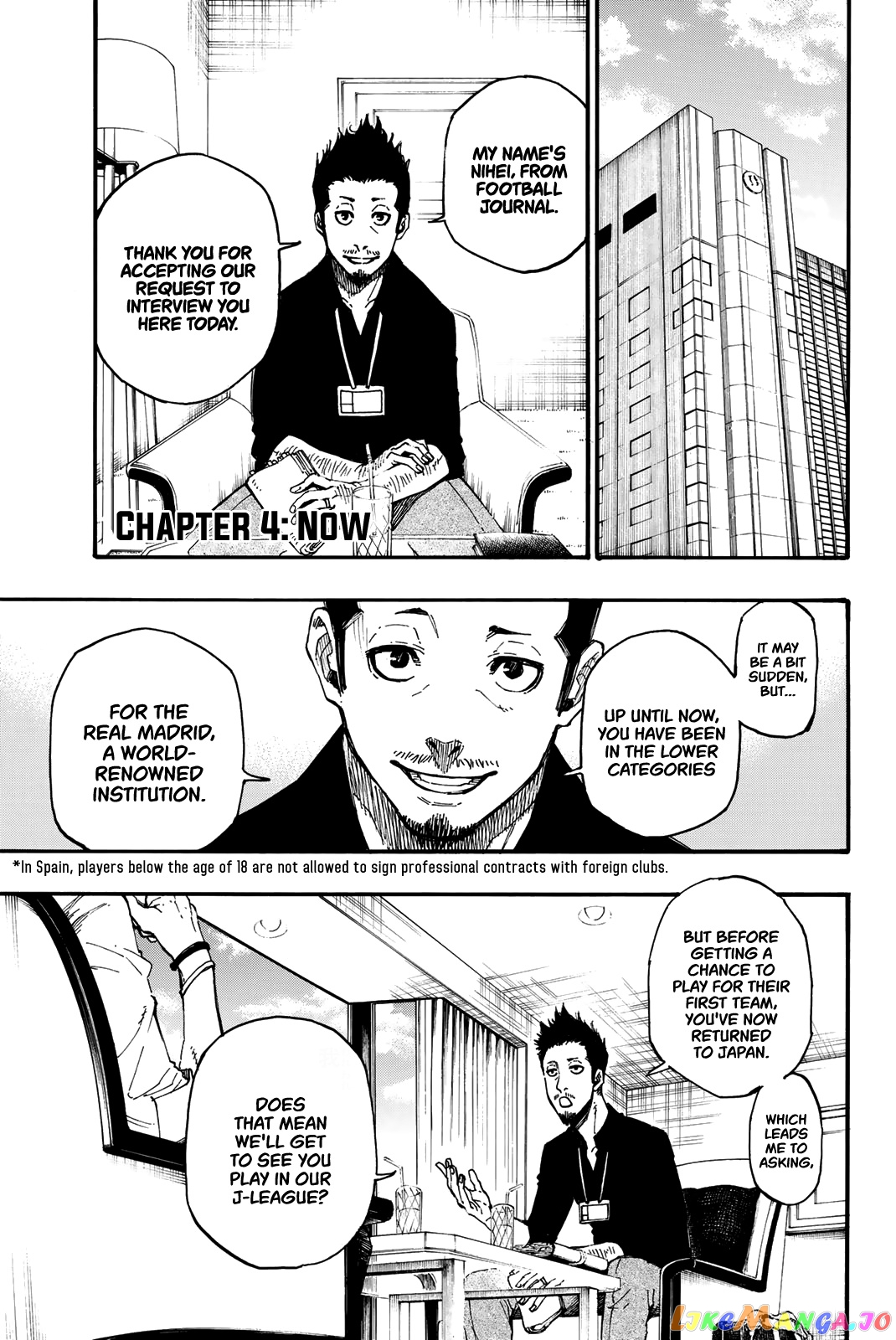 Blue Lock Chapter 4 image 02